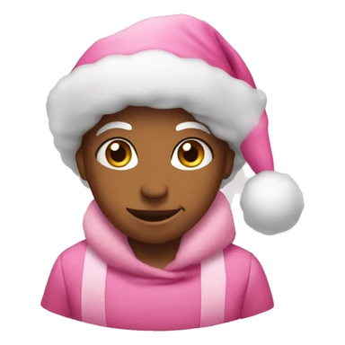 Pink Christmas  sticker