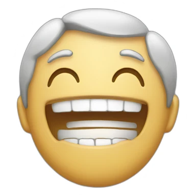 Laughing out loud sticker