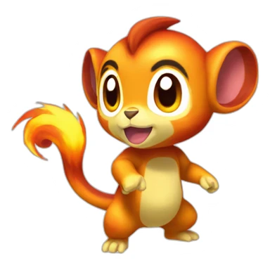 Chimchar sticker