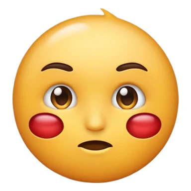 Crea un emoji con una herida en el labio sticker