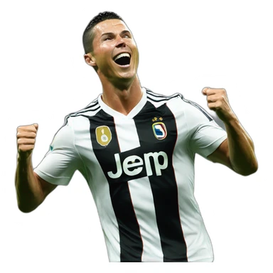 ronaldo celebration sticker