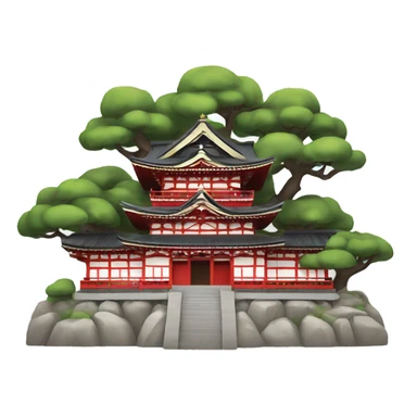 japanese temple in kyoto sticker