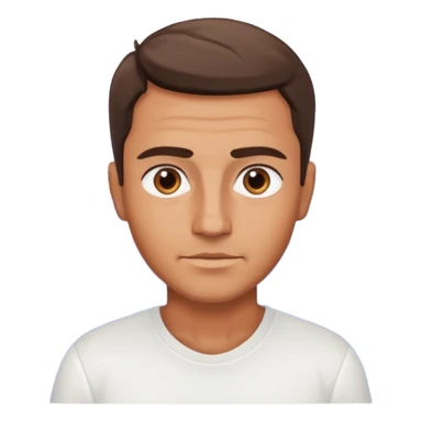 Male santoriny head sticker