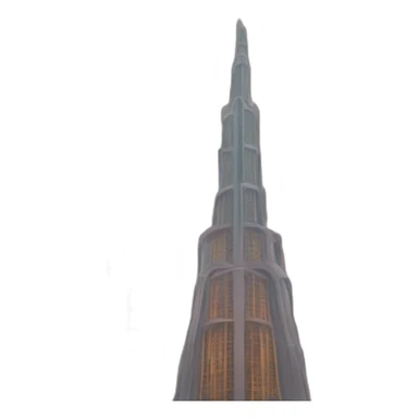 zam zam tower sticker