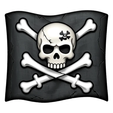 pirates flag sticker