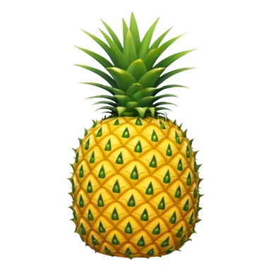 upside down pineapple sticker