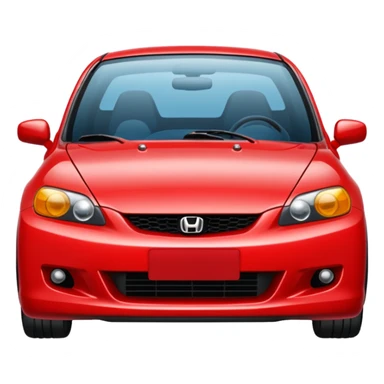 A Honda car emoji sticker