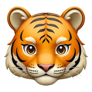 tiger face Kappa meme with sarcastic smirk for Twitch emote sticker