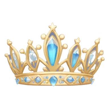 simple tiara sticker