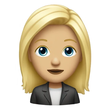 blonde heavy suite sticker