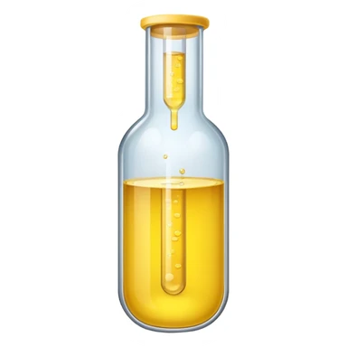 urine test tube sticker