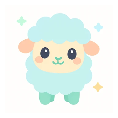 Sheep sticker