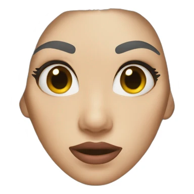 black widow head sticker