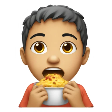 hungry child sticker