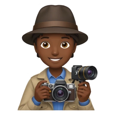 black Street Photographer sticker