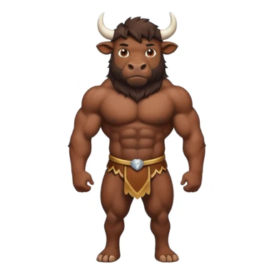 High resolution of An ox sticker