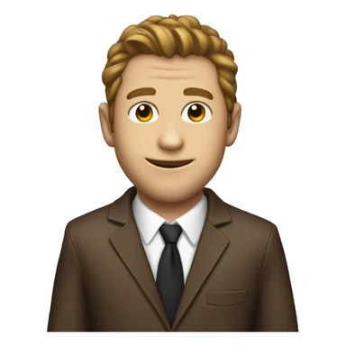 drew phillips in monkey suit  sticker