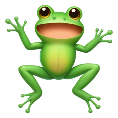 Little Frog with 3 band aids on belly sticker