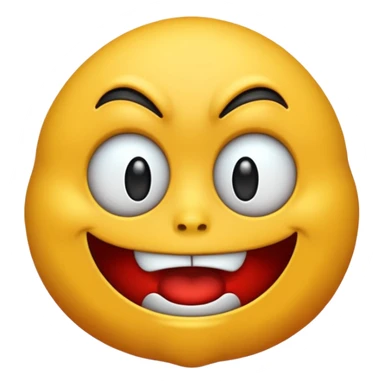 huge giant scary emoji sticker