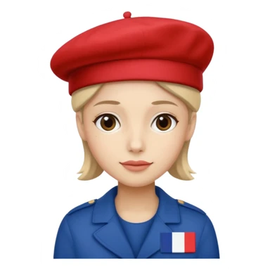 the entire background must be the french flag sticker