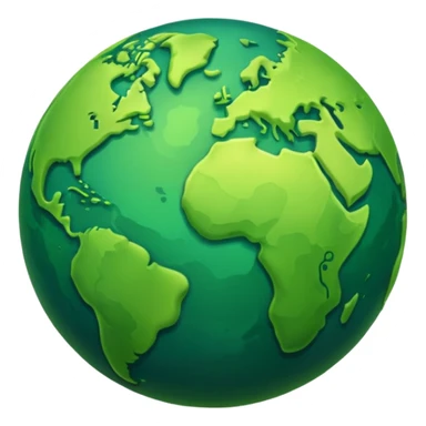 green planet sticker