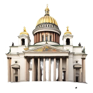 emoji Saint Isaac's Cathedral in Saint Peterburg sticker