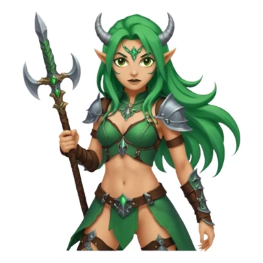 world of warcraft, demon huntress sticker