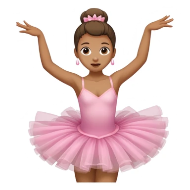 Create an emoji that is rolling his eyes mixed with throwing up and at dance 🩰 sticker