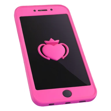 pink gothic smartphone sticker