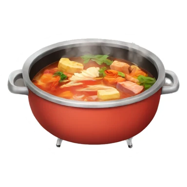 Hot pot  sticker