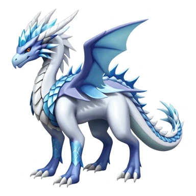 Kyurem-reshiram-dialga-suicune-hybrid, full body sticker