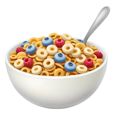 cereal with milk sticker