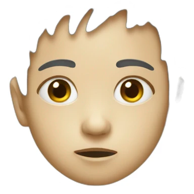 starving child sticker