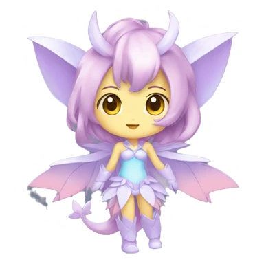 Pastel-Chibi-Sona-Shiny-Fakémon full body sticker