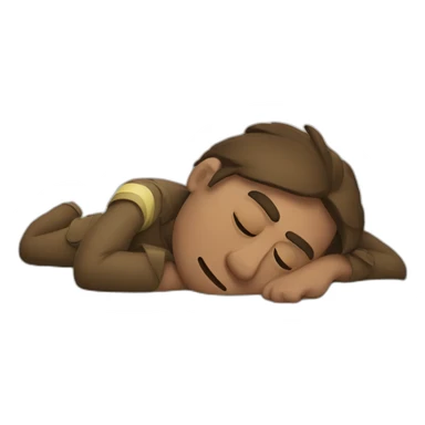 tiring Monday sticker