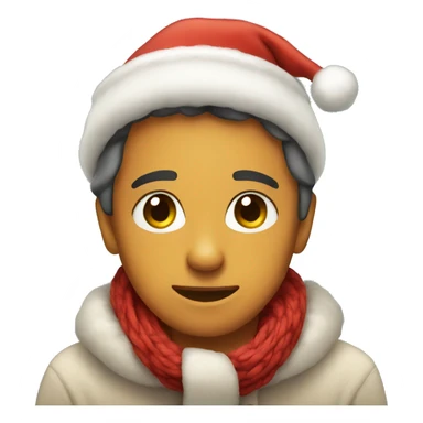 Cute cozy Christmas  sticker