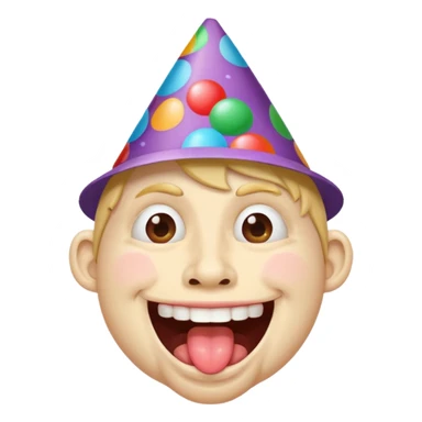 Uma junção destes dois emojis 🤪🤤 sticker