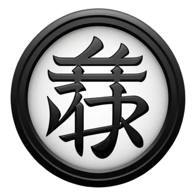 japão kanji sticker