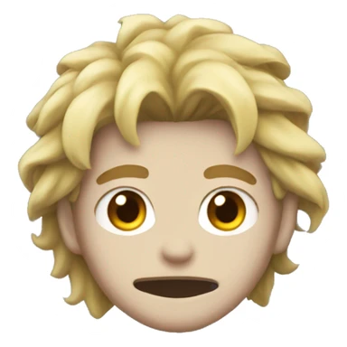  Emoji that resembles the stone hashira from demon slayer sticker