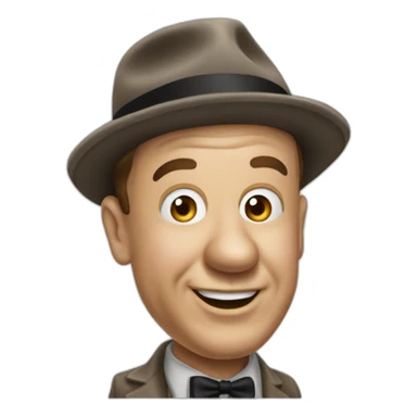 Joe besser of the three stooges sticker