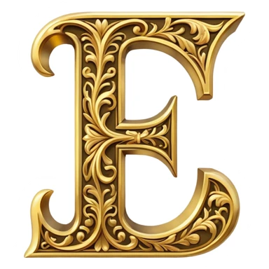  the alphabet F sticker