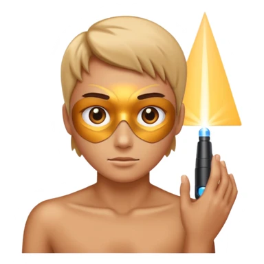 laser on skin sticker