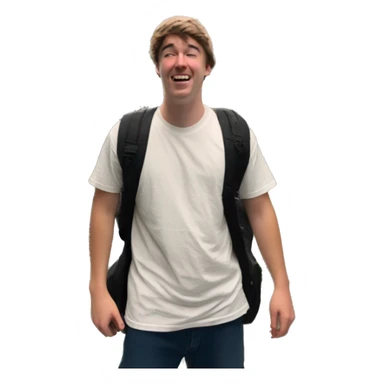mrbeast in real life sticker
