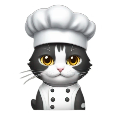 hideo kojima cat chef sticker