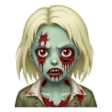 Zumbi garota  sticker