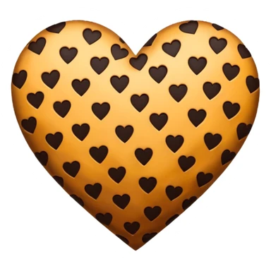 Cuore leopardato sticker
