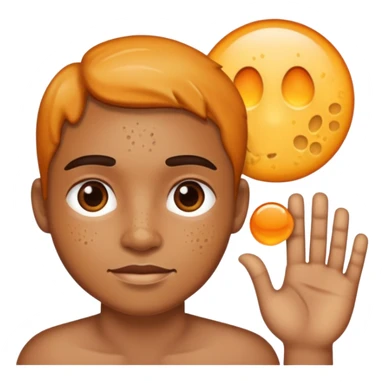 Hyper pigmentation sticker