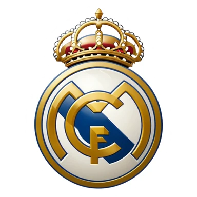 I want an emoji of real madrid logo of football and it should look realistic sticker