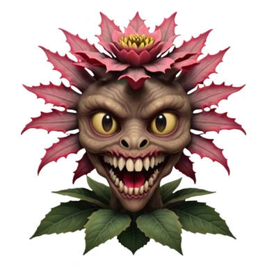 Demogorgon stranger things  sticker
