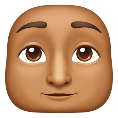 nose with brown on the tip sticker